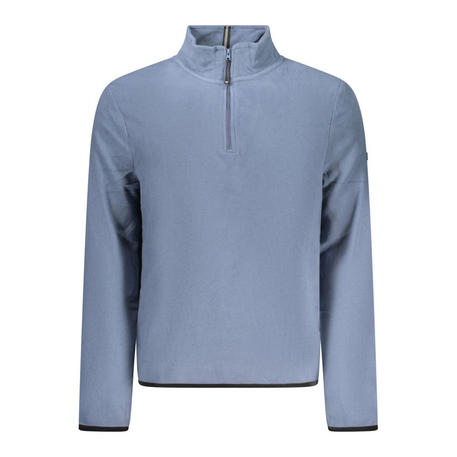 Blue Polyester Sweatshirt