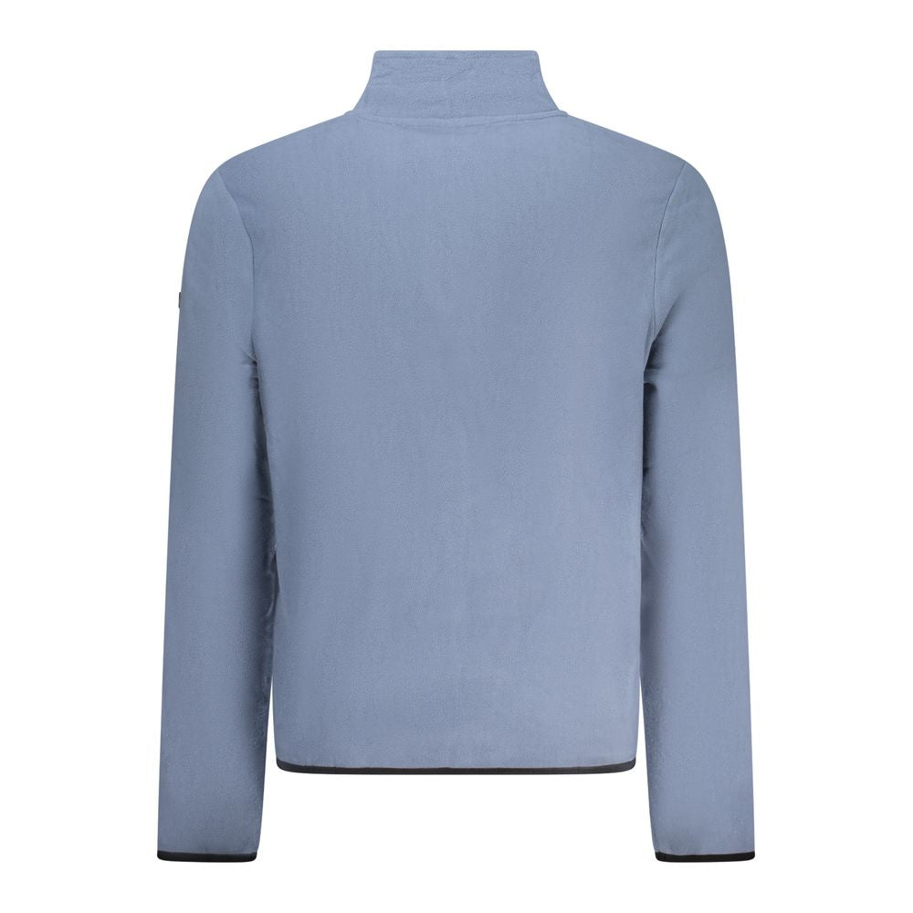 Blue Polyester Sweatshirt