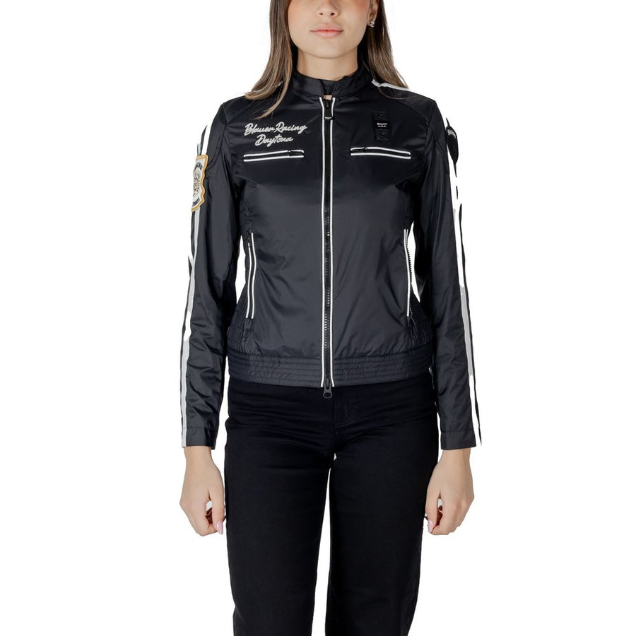Black Polyamide Jackets & Coat
