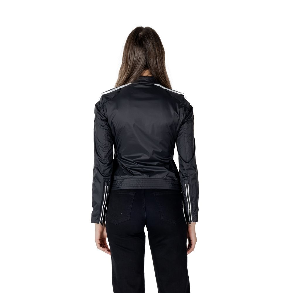 Black Polyamide Jackets & Coat