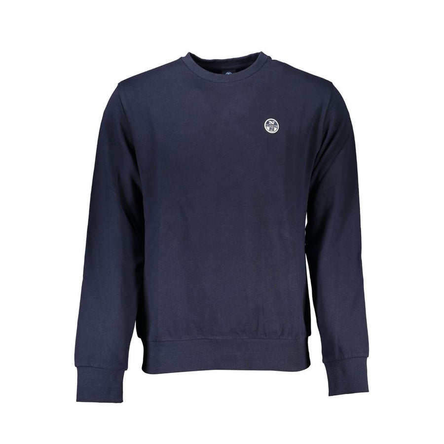 Blue Cotton Sweatshirt
