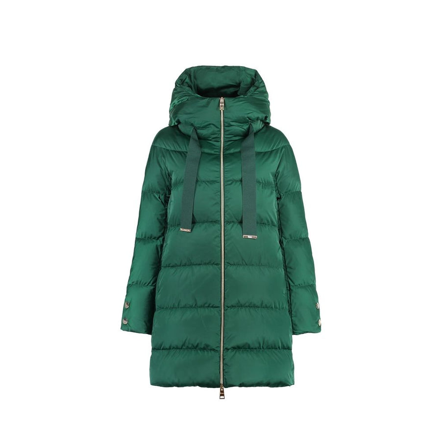 Green Polyamide Coat