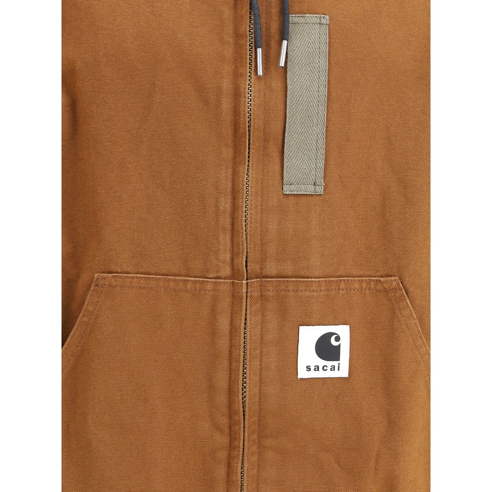 Washed Duck Hooded Blouson by Sacai x Carhartt WIP