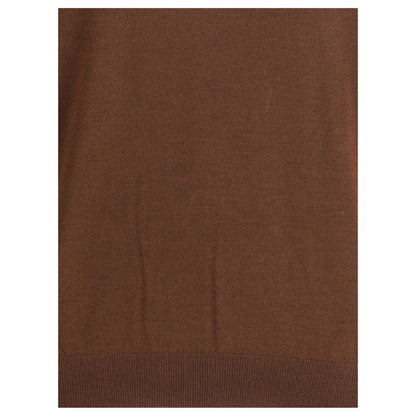 Brown Cashmere Turtleneck