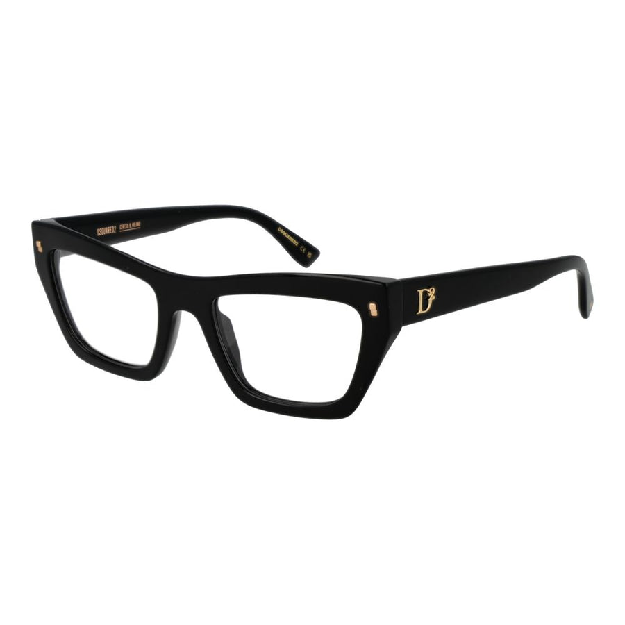 Black Acetate Glasses (Frames)