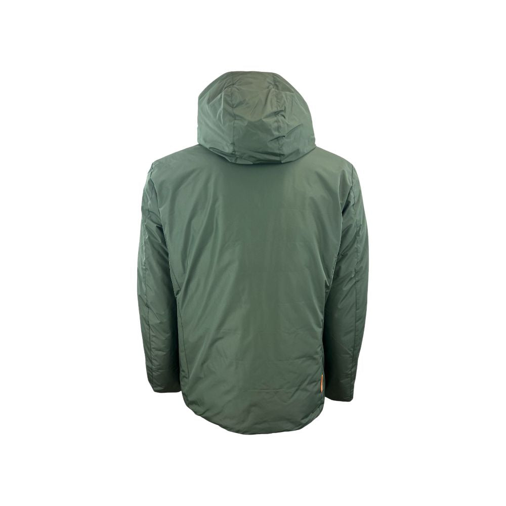 Green Polyester Jackets & Coat