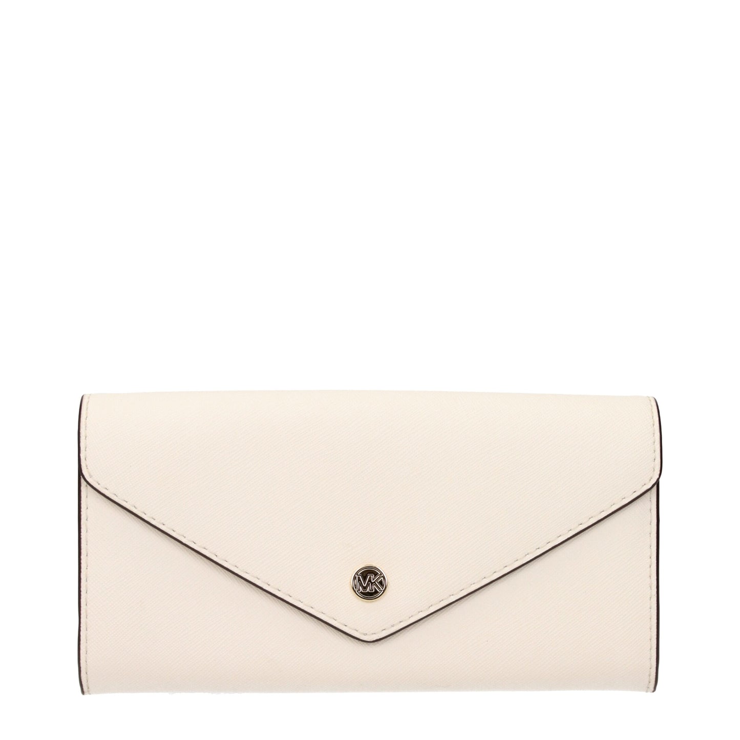 Beige Leather Wallet