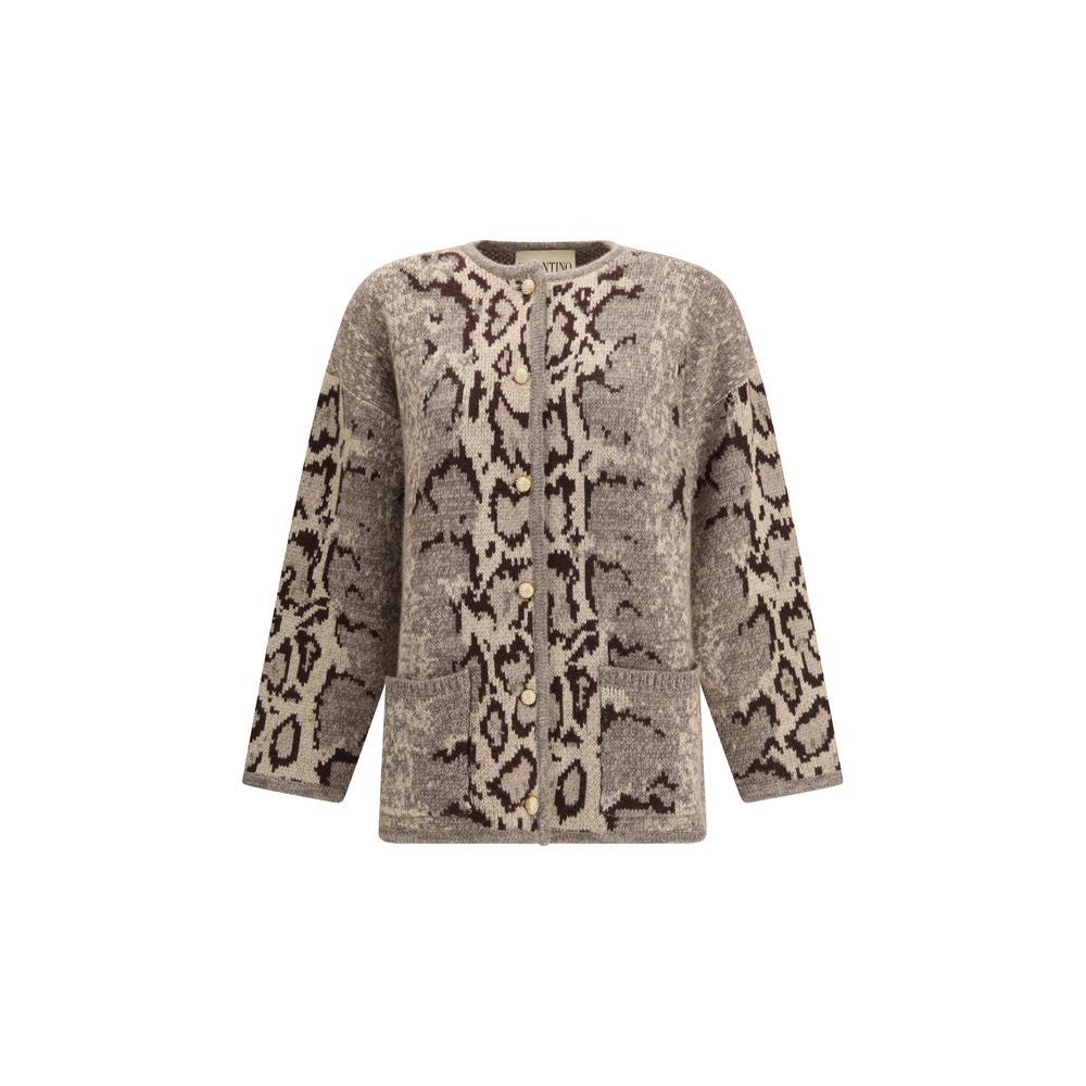 Animalier Cashmere Cardigan