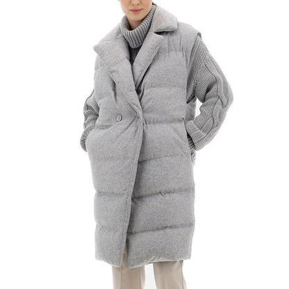 Gray Cashmere Coat