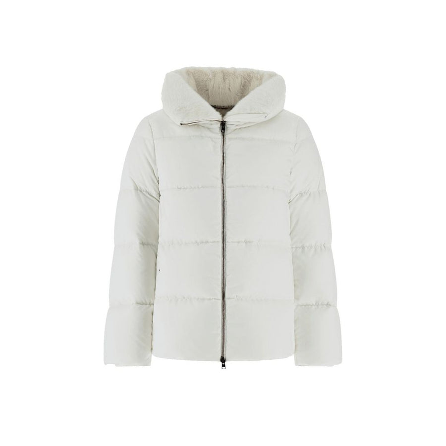 White Polyamide Coat