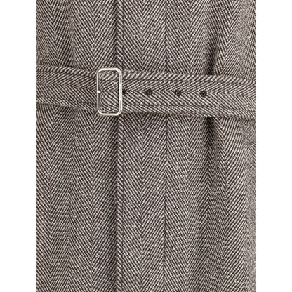 Beige Wool Coat