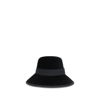 Black Cotton Fedora