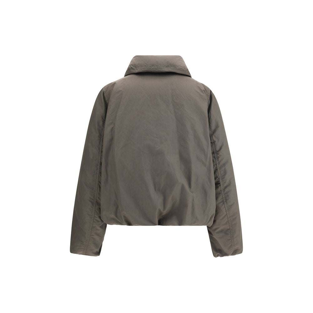 Brown Polyamide Shell Jacket