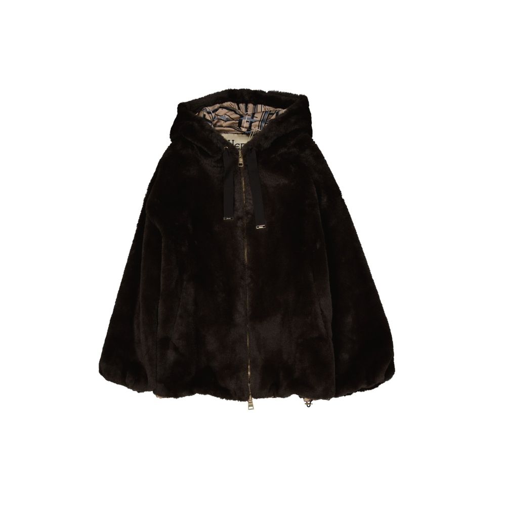 Faux Fur Hooded Jacket