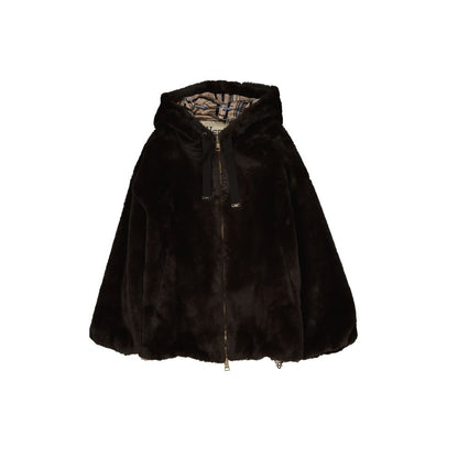 Faux Fur Hooded Jacket