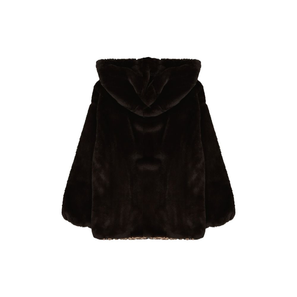 Faux Fur Hooded Jacket