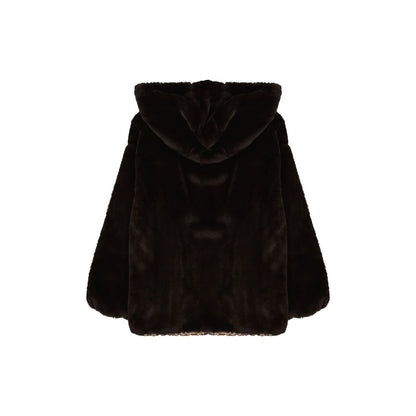 Faux Fur Hooded Jacket