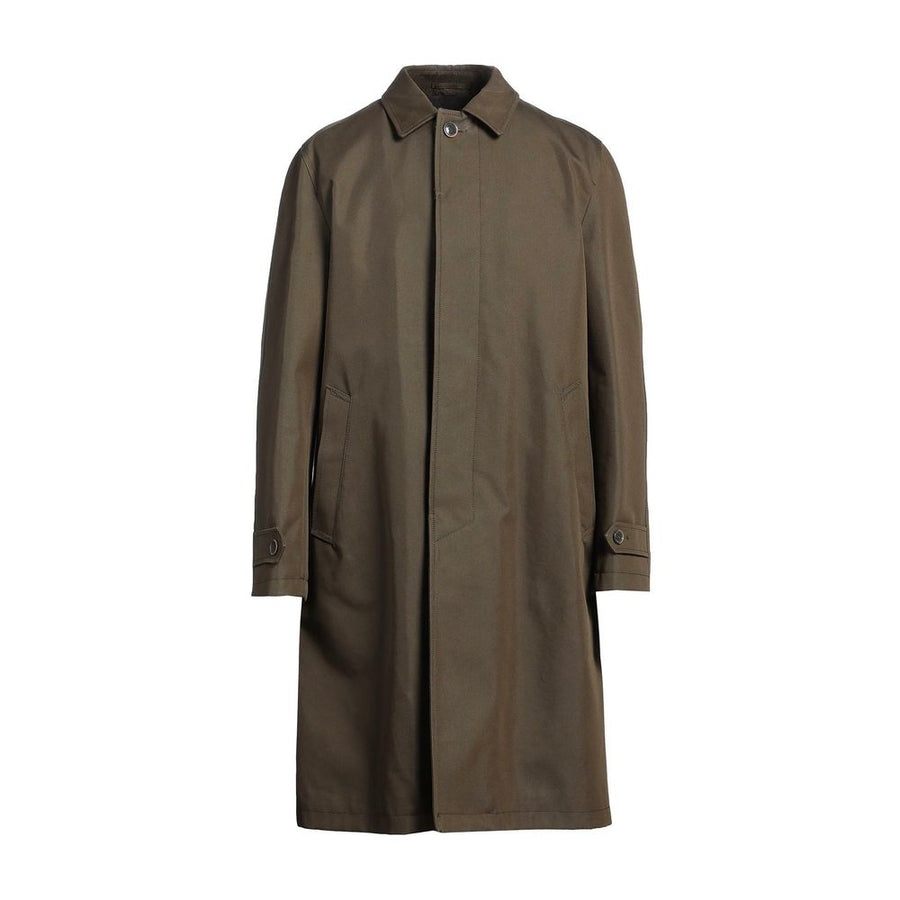 Green Cotton Coat