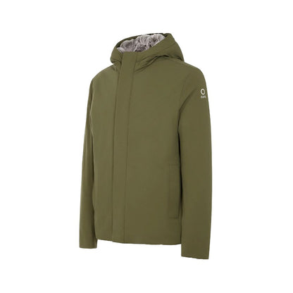 Green Polyester Jackets & Coat