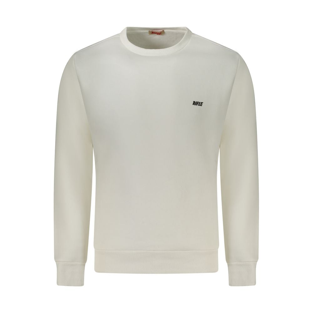 White Cotton Sweatshirt