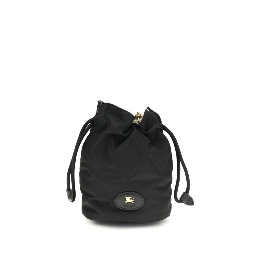 Black Nylon Backet Bag
