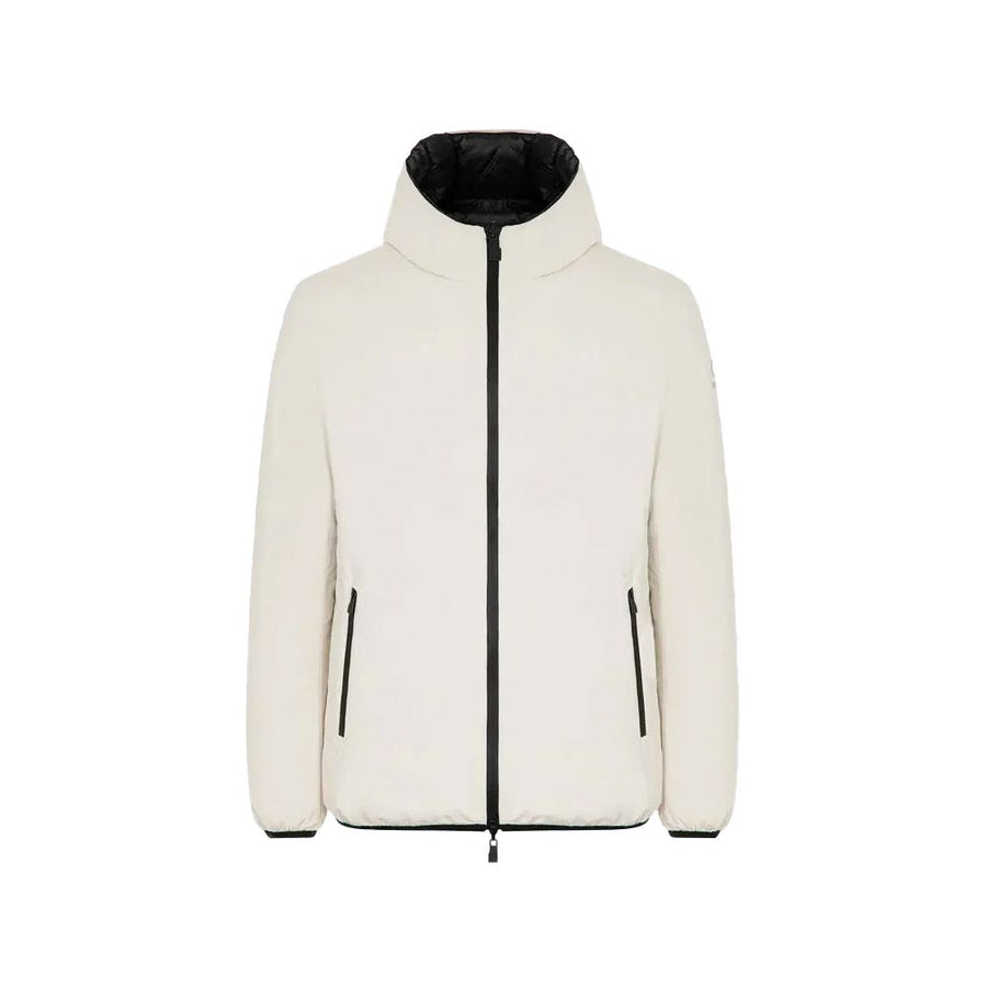 White Polyester Jackets & Coat