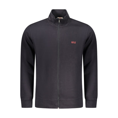 Blue Cotton Men Sweater