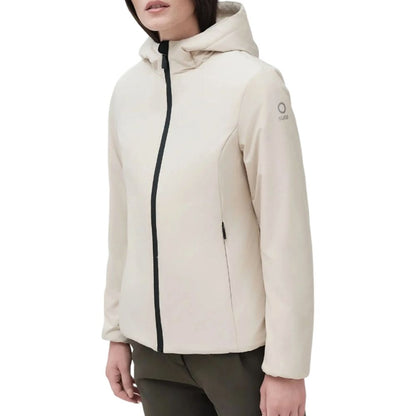 White Polyester Jackets & Coat