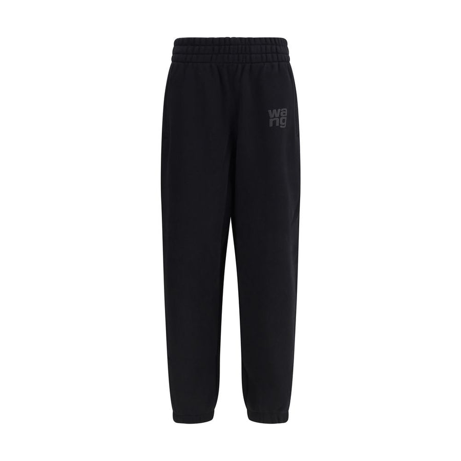 Black Cotton Joggers (Workout Pants)