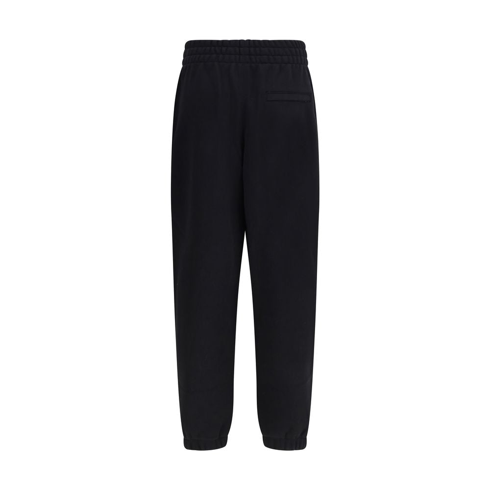 Black Cotton Joggers (Workout Pants)