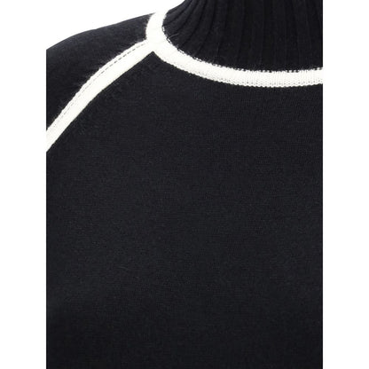 Black Wool Turtleneck