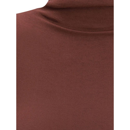 Bordeaux Polyamide Top