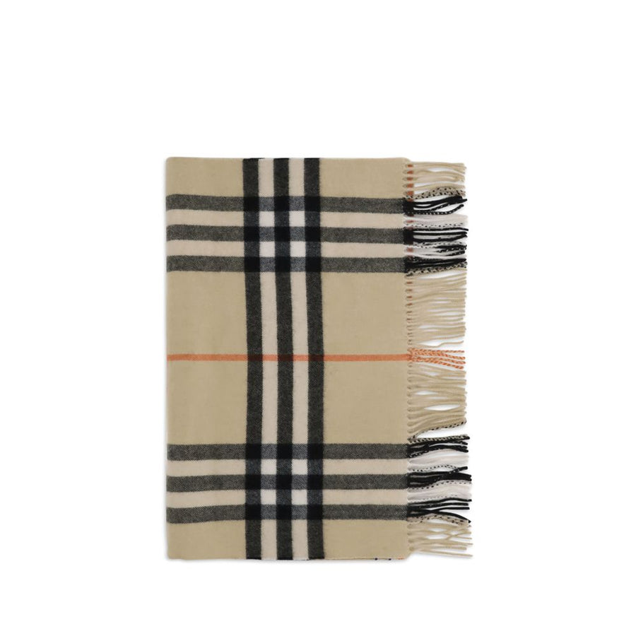 Beige Cashmere Scarf