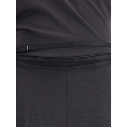 Gray Wool Casual Dress