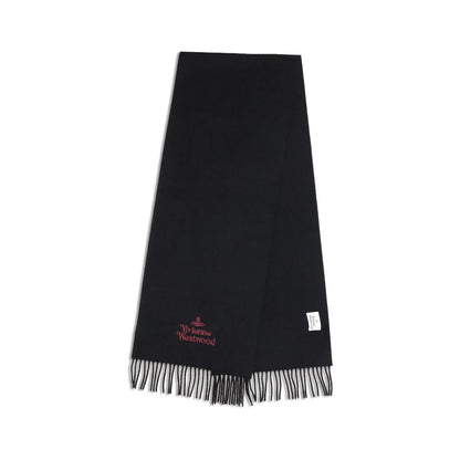 Black Wool Scarf