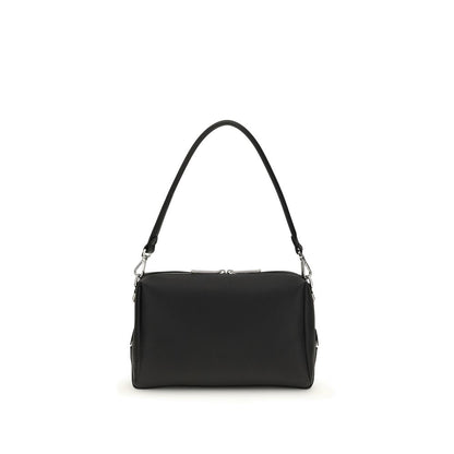 Black Calf Leather Bos Taurus Shoulder Bag