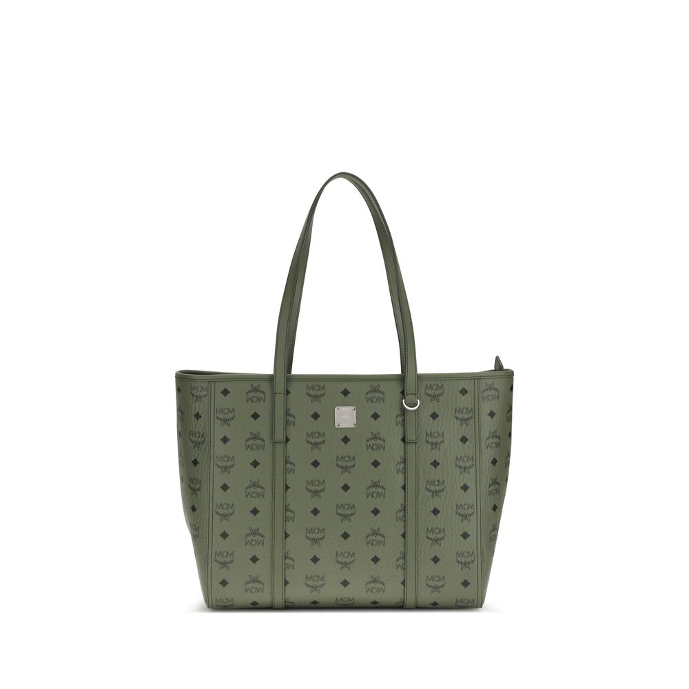 Green Fabric Shoulder Bag