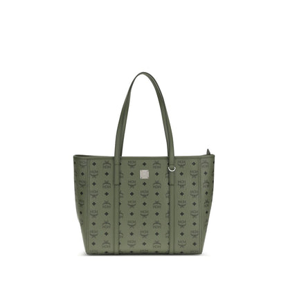 Green Fabric Shoulder Bag