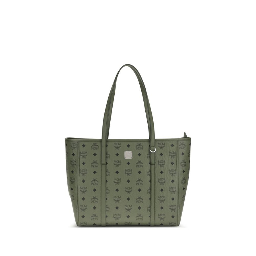 Green Fabric Shoulder Bag