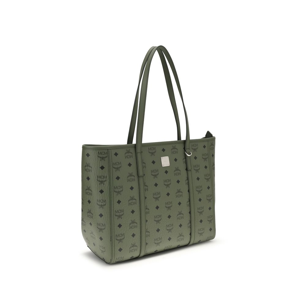 Green Fabric Shoulder Bag