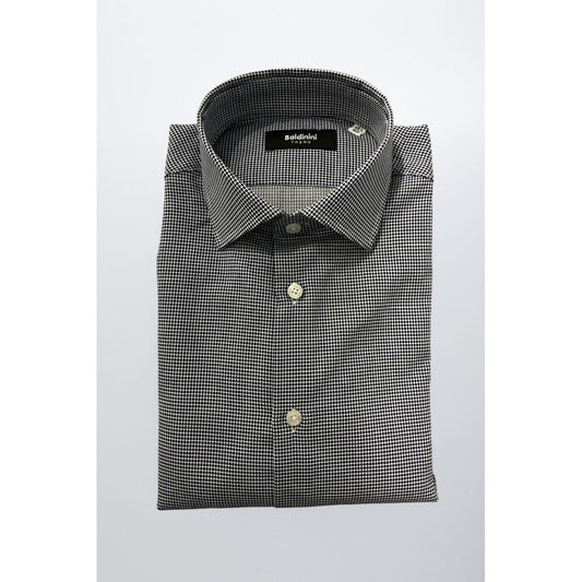 Blue Cotton Men Shirt