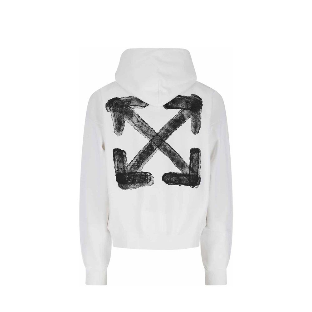 White Cotton Sweatshirt