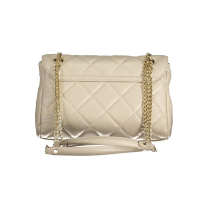 Beige Polyethylene Handbag
