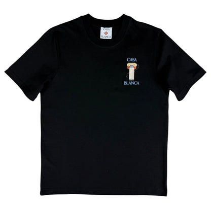 Black Cotton T-Shirt