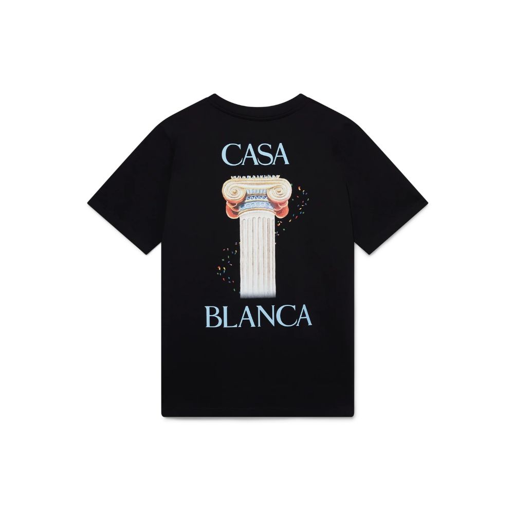 Black Cotton T-Shirt