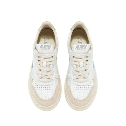 White Leather Sneakers