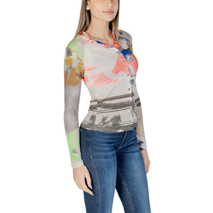 Multicolor Polyester Blouse