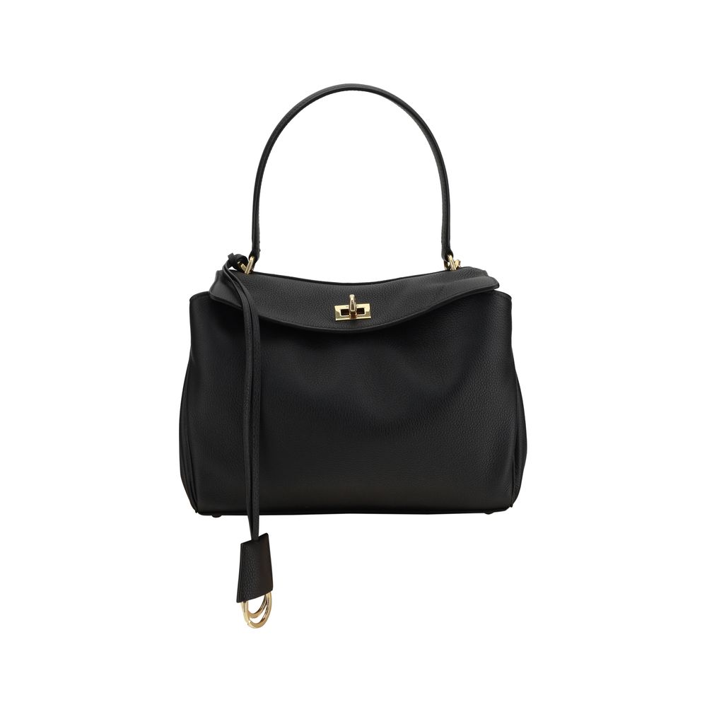 Black Calf Leather Bos Taurus Shoulder Bag