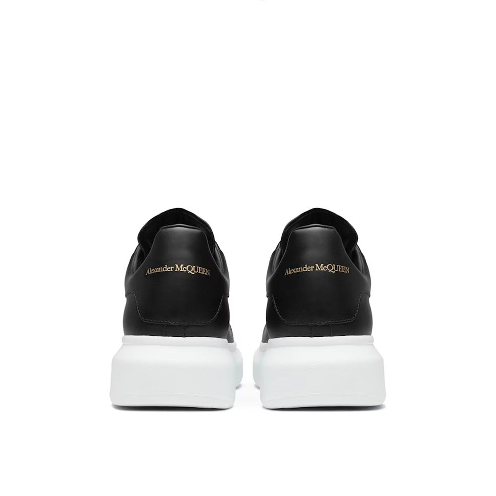 Black Calfskin Chunky Sneakers