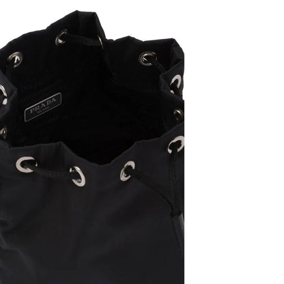 Black Nylon Handbag